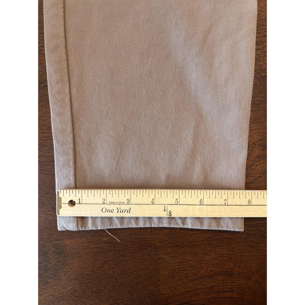 Mugsy Pants Mens 42x30 Beige Belmonts Slim Fit Stretch Chino Tapered Leg - Picture 4 of 12